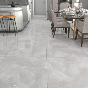 Ortega light gray nano polish 100x100 cm