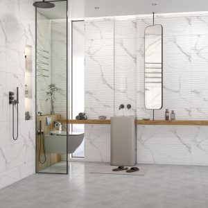 DONATO White Glossy 30x90 cm