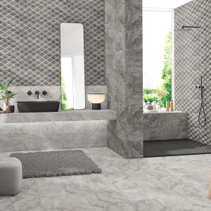 MARTINEZ Dark Gray Glossy 30x90 cm