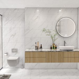 SERIN White Glossy 30x90 cm